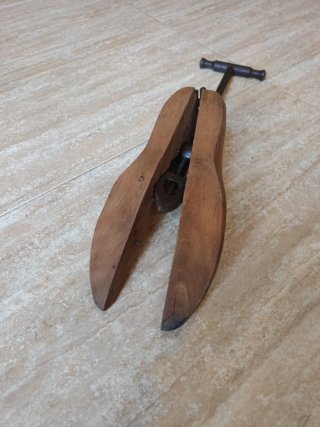 Horma zapatero antigua madera