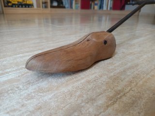 Horma zapatero antigua madera