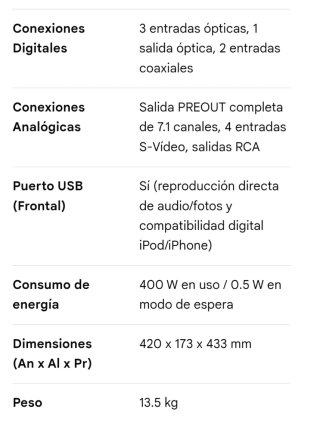 Receptor Pioneer VSX-LX52