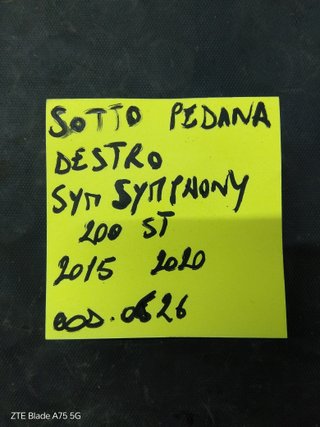 Sottopedana Destra Sym Symphony ST 2015-2020