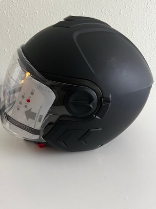 Casco Blauer Demi Jet Talla M Negro