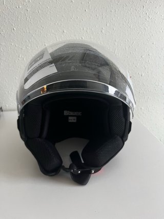 Casco Blauer Demi Jet Talla M Negro
