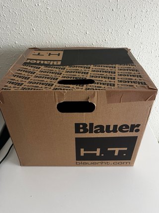 Casco Blauer Demi Jet Talla M Negro