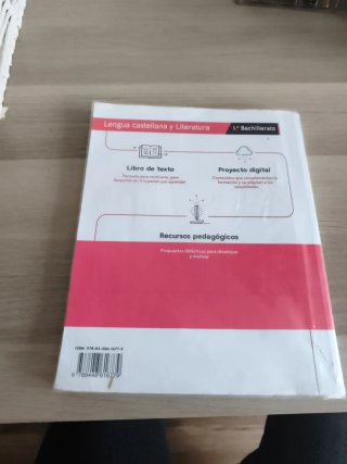 Lengua castellana y literatura, 1 Bachillerato