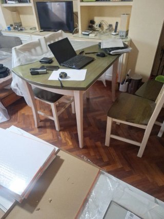 ELECTRODOMESTICOS, MOBILIARIO Y LÁMPARAS COCINA