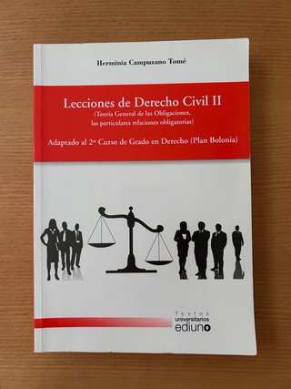 Lecciones de derecho civil II: teoría general d...