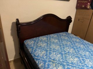 Cama completa de madera