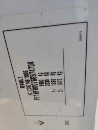 Renault Kangoo, BOLA remolque. KM CERTIFICADOS