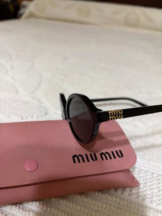 Gafas de Sol Miu Miu Negras
