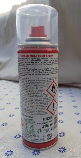 Grasso Spray Multiuso
