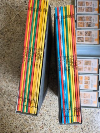 Colección Inglés Astérix y Tintín y Casetes