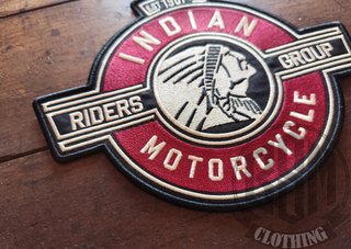 Toppa Patch Indian Motorcycle Est. 1901 USA