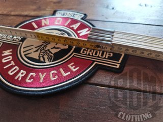 Toppa Patch Indian Motorcycle Est. 1901 USA