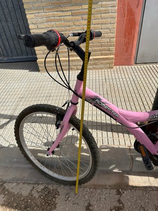 Bicicleta Cadete Rosa