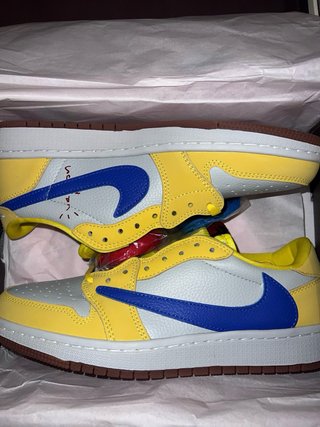 Nike Air Jordan 1 Low Travis Scott Giallo