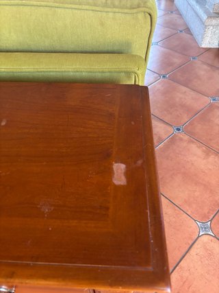 Mesitas de noche vintage madera nogal (2)
