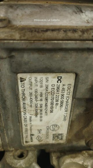 23056268 motor completo 5aq604 renault kangoo z.e.