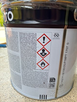Vernice per piscine Clorocaucho Blu 12L Monto