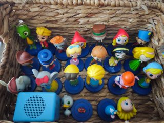 Figuras Audiocuentos Salvat + Altavoz