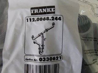 Scarico sifone Franke 2 vie 0330621