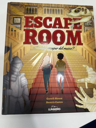 Libro: Scape room, podrás escapar del museo?