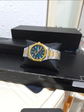 Reloj Pazomu Hombre Oro y Plata