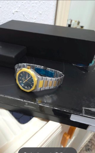 Reloj Pazomu Hombre Oro y Plata