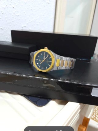 Reloj Pazomu Hombre Oro y Plata