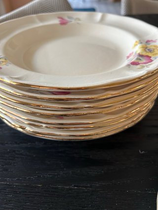 Vajilla Pickman porcelana 8 servicios de 1890