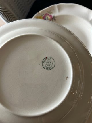 Vajilla Pickman porcelana 8 servicios de 1890