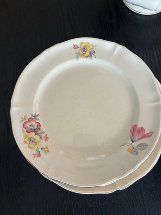 Vajilla Pickman porcelana 8 servicios de 1890