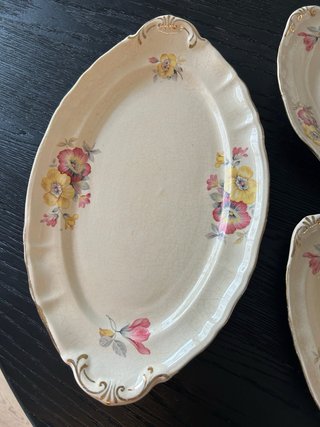 Vajilla Pickman porcelana 8 servicios de 1890