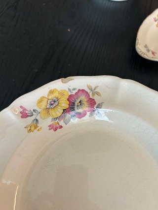 Vajilla Pickman porcelana 8 servicios de 1890