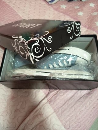 Zapatillas lona mujer azul y blancas
