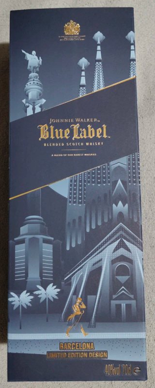 Bottiglia Johnnie Walker Blue Label Barcelona