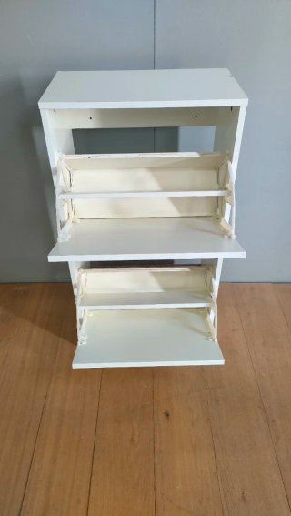 Zapatero Ikea Blanco Bissa