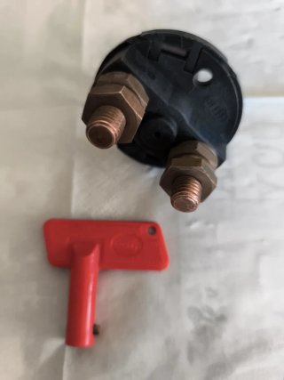 Desconectador de Batería Rojo