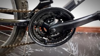 ROCKRIDER 5.0 MOUNTAIN BIKE.