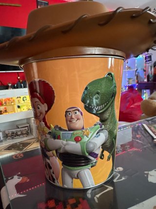 Palomitero Toy Story Woody Buzz Piggy