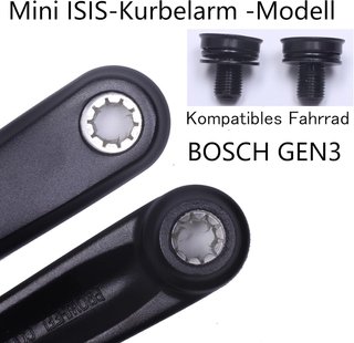 Brazos Manivela Prowheel Negro