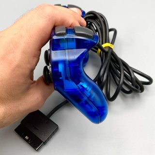 Controller PS2 Dualshock Blue Sony PlayStation 2
