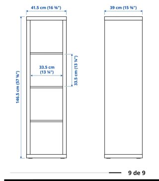 Estantería Kallax Ikea Blanca