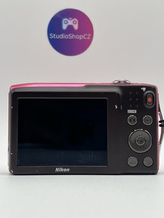 Nikon Coolpix S3300 Pink 16MP 6x Zoom Digital