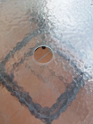 4 Sillones Hierro Forjado + Mesa Cristal