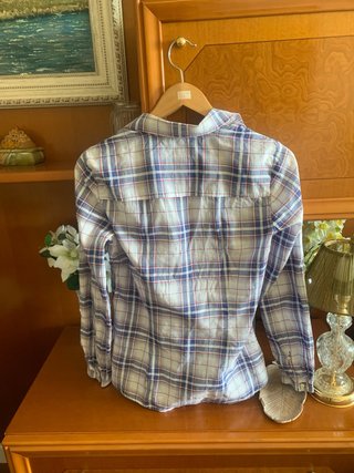 Camisa Massimo Dutti cuadros algodón