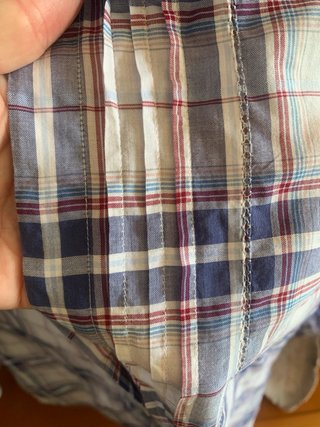 Camisa Massimo Dutti cuadros algodón