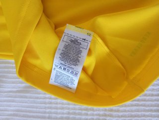 Camiseta Adidas Mujer Talla XL Amarilla