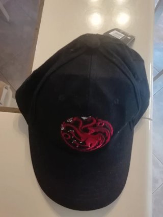 Cappellino Game of Thrones Targaryen Nero
