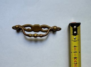 Maniglia in bronzo vintage