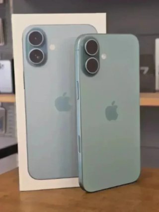 IPHONE 16 PLUS 128GB VERDE BATTERIA 100% - 41 CICLO